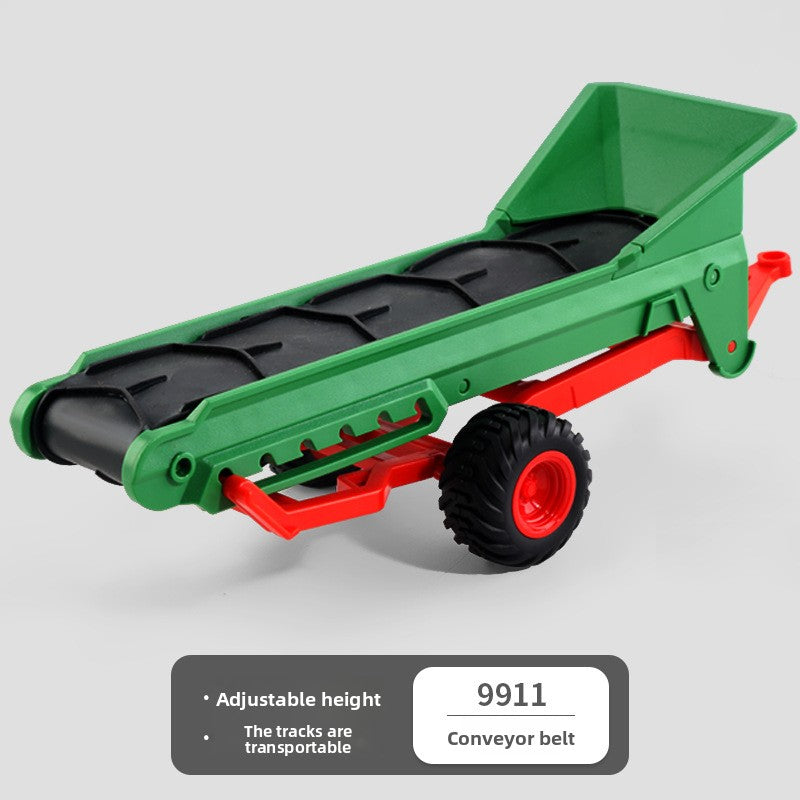 Set de juguete de tractor agrícola con control remoto