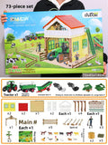 Set de juguete de tractor agrícola con control remoto