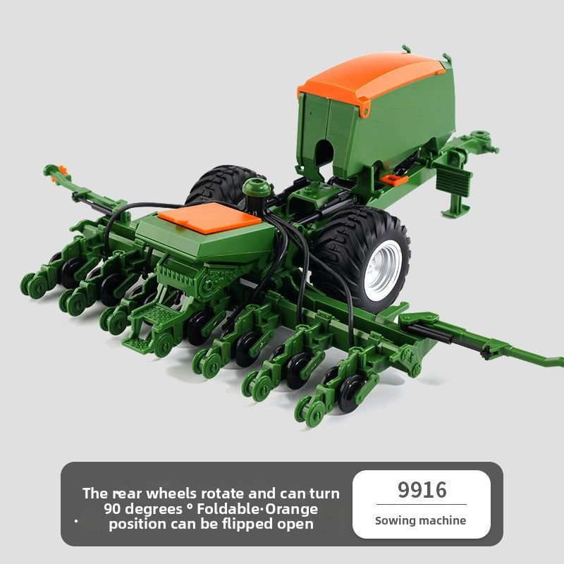 Set de juguete de tractor agrícola con control remoto