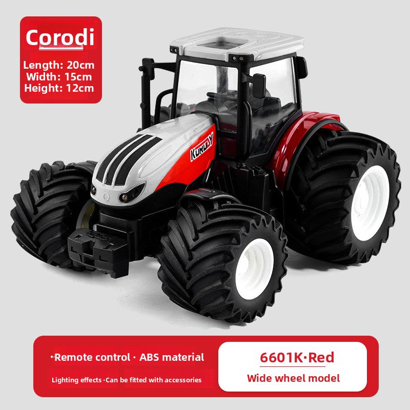 Set de juguete de tractor agrícola con control remoto