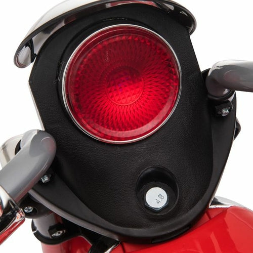 Moto Eléctrica Infantil 6V – Motocicleta a Batería para Niños de 3 a 6 Años con Caja de Almacenamiento (Rojo)